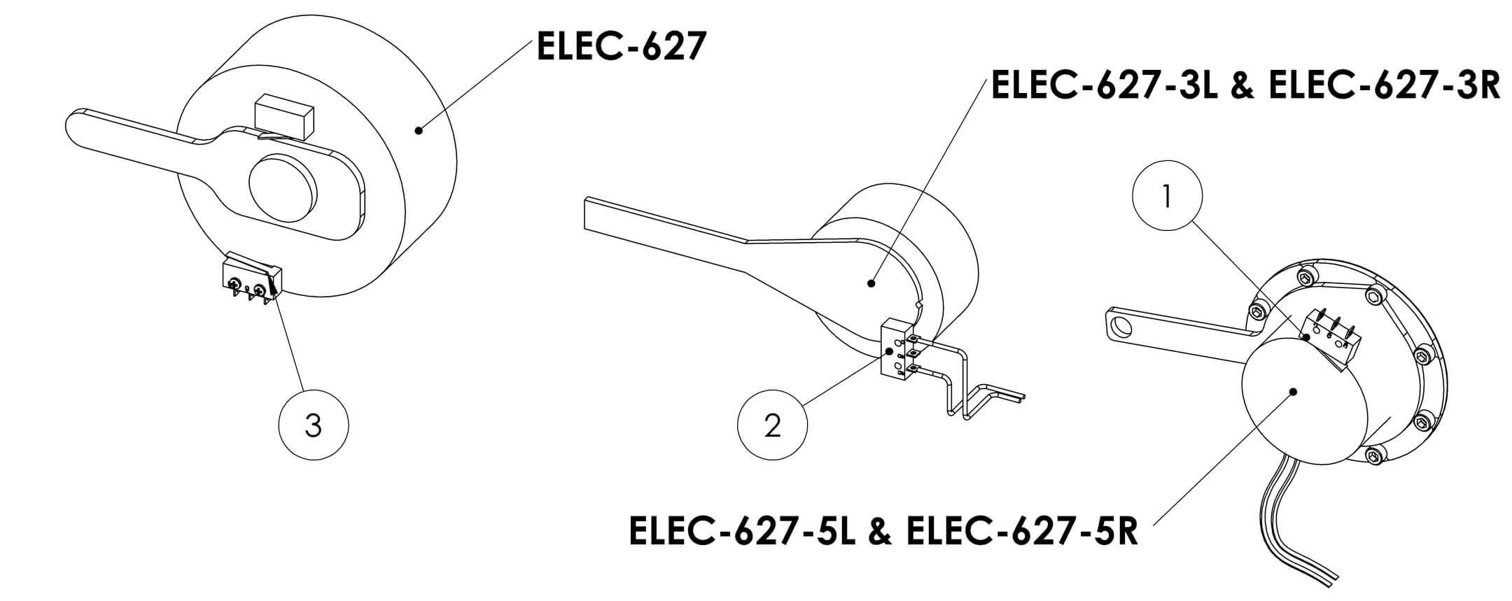 HB-1030-Base-Brake Subparts-SN-52251-53999