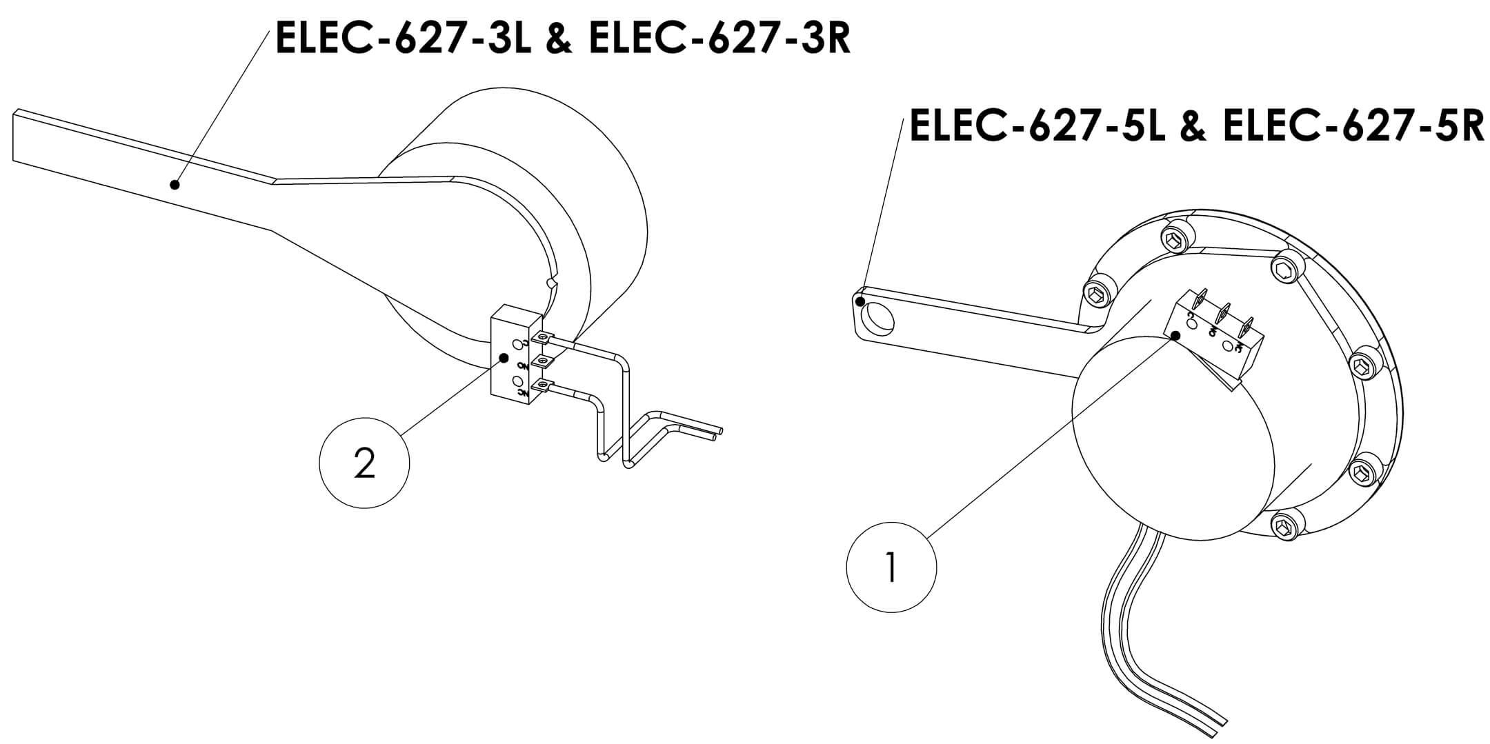 HB-1030-Base-Brake Subparts-SN-D01-10010-D01-29999